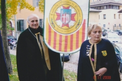 Sergio e Rossana al raduno a Trento